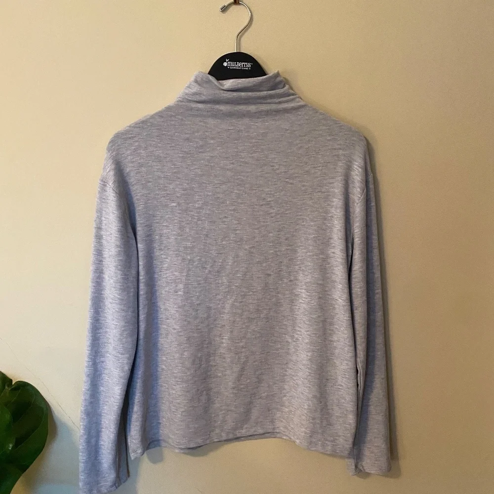 Aritzia Wilfred Free Sweater Turtleneck Mockneck Top